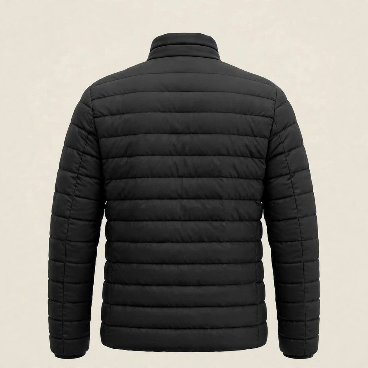 Vellor Lightweight Puffer Black, back view