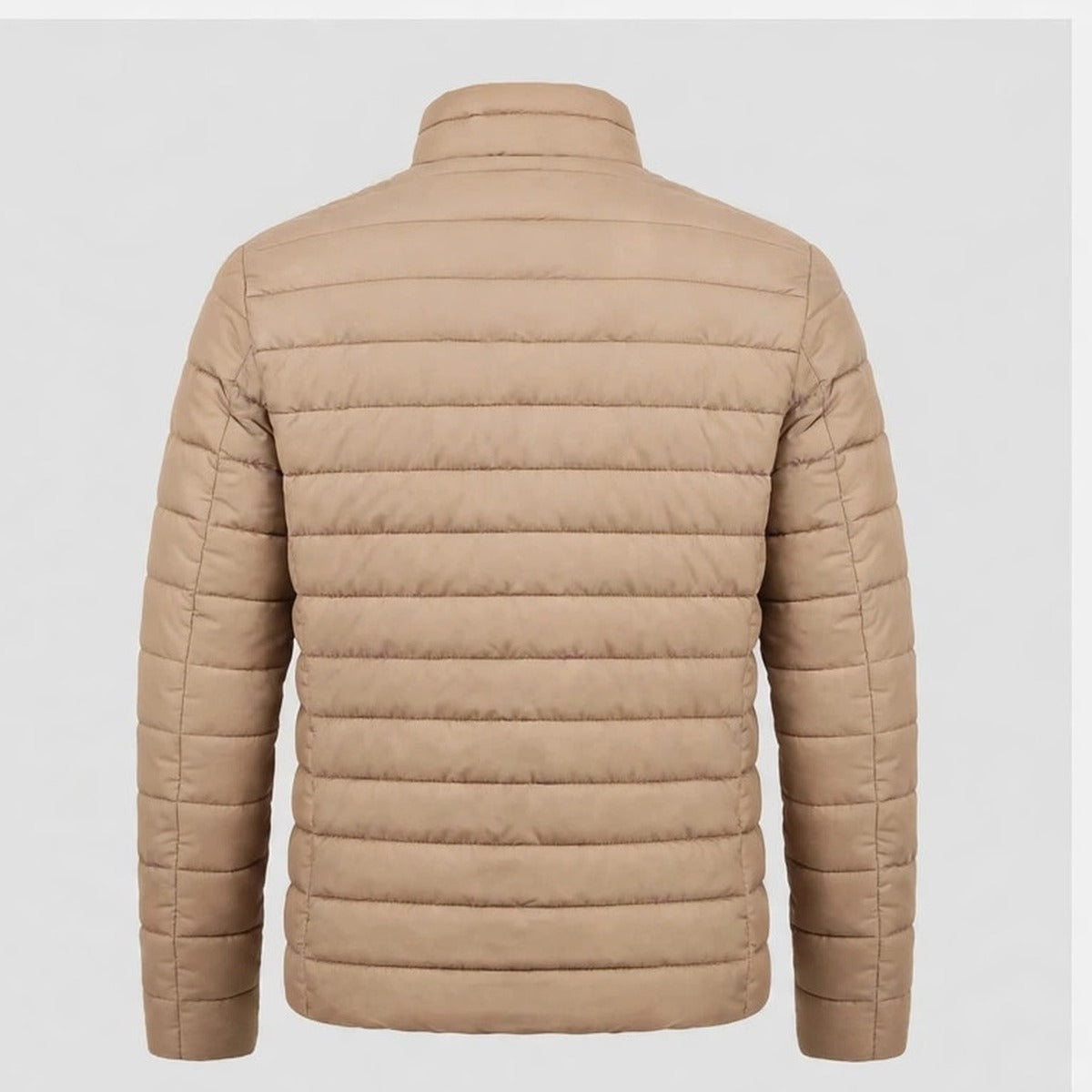 Vellor Lightweight Puffer Camel, back view