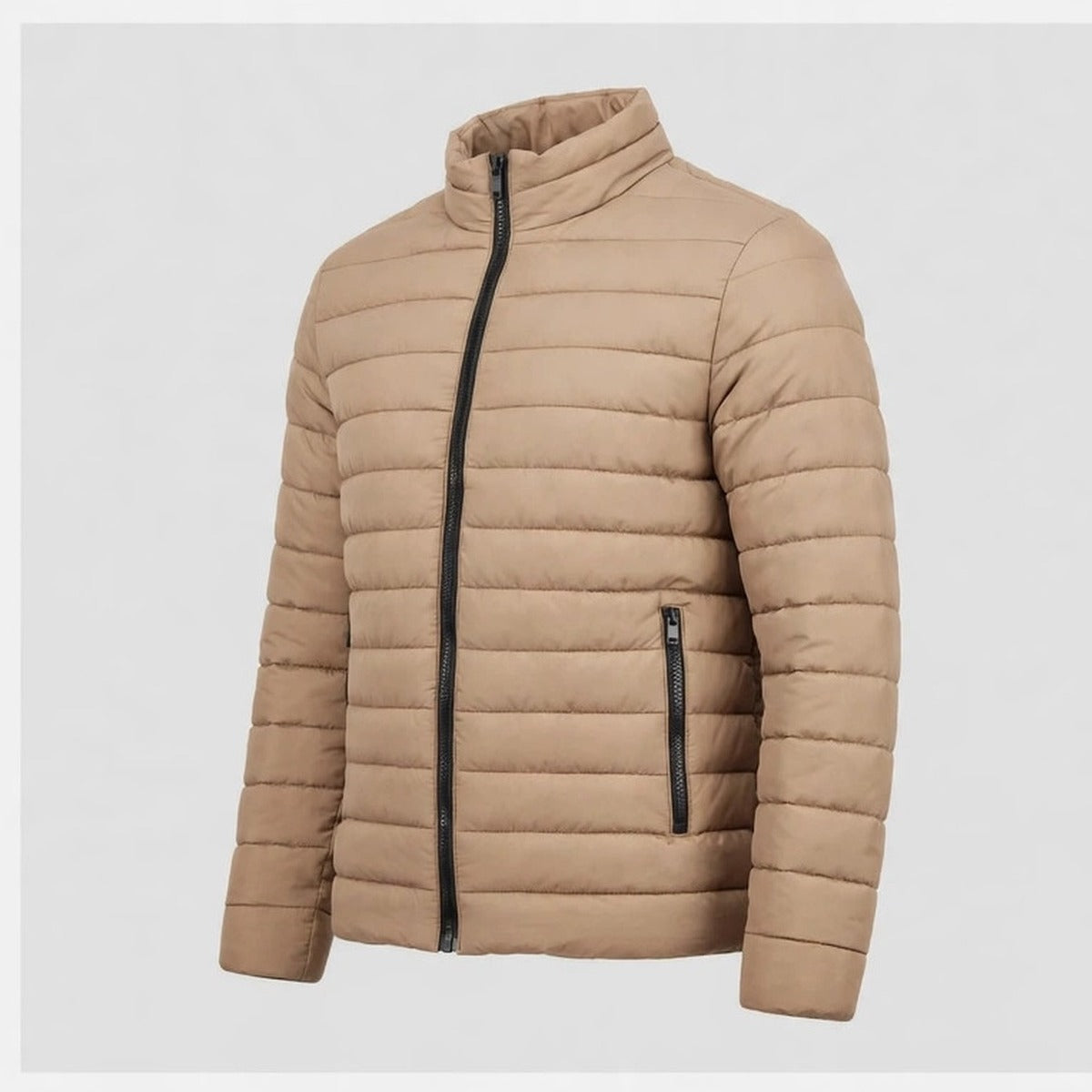 Vellor Lightweight Puffer Camel, side view