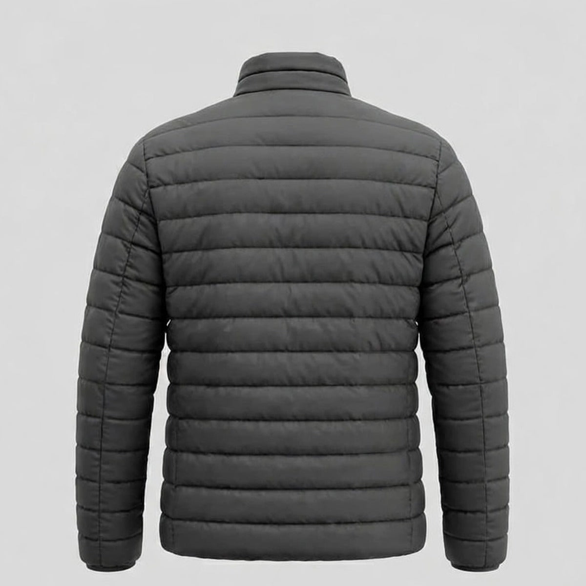 Vellor Lightweight Puffer Charcoal, back view