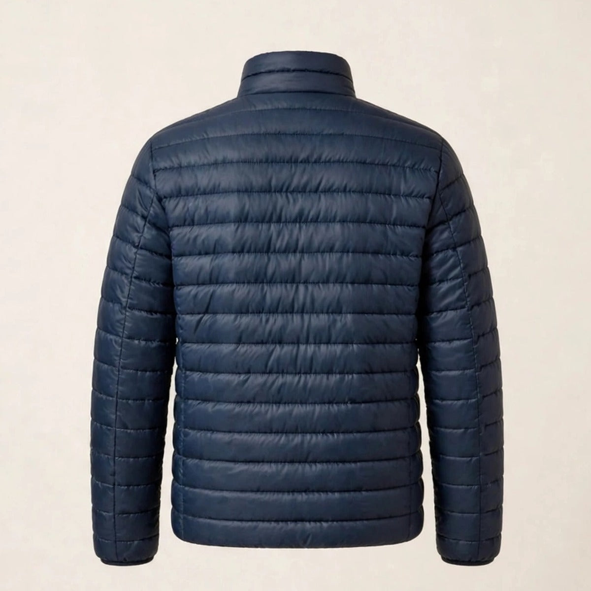 Vellor Lightweight Puffer Navy, back view