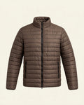 Vellor Lightweight Puffer Brown, front view