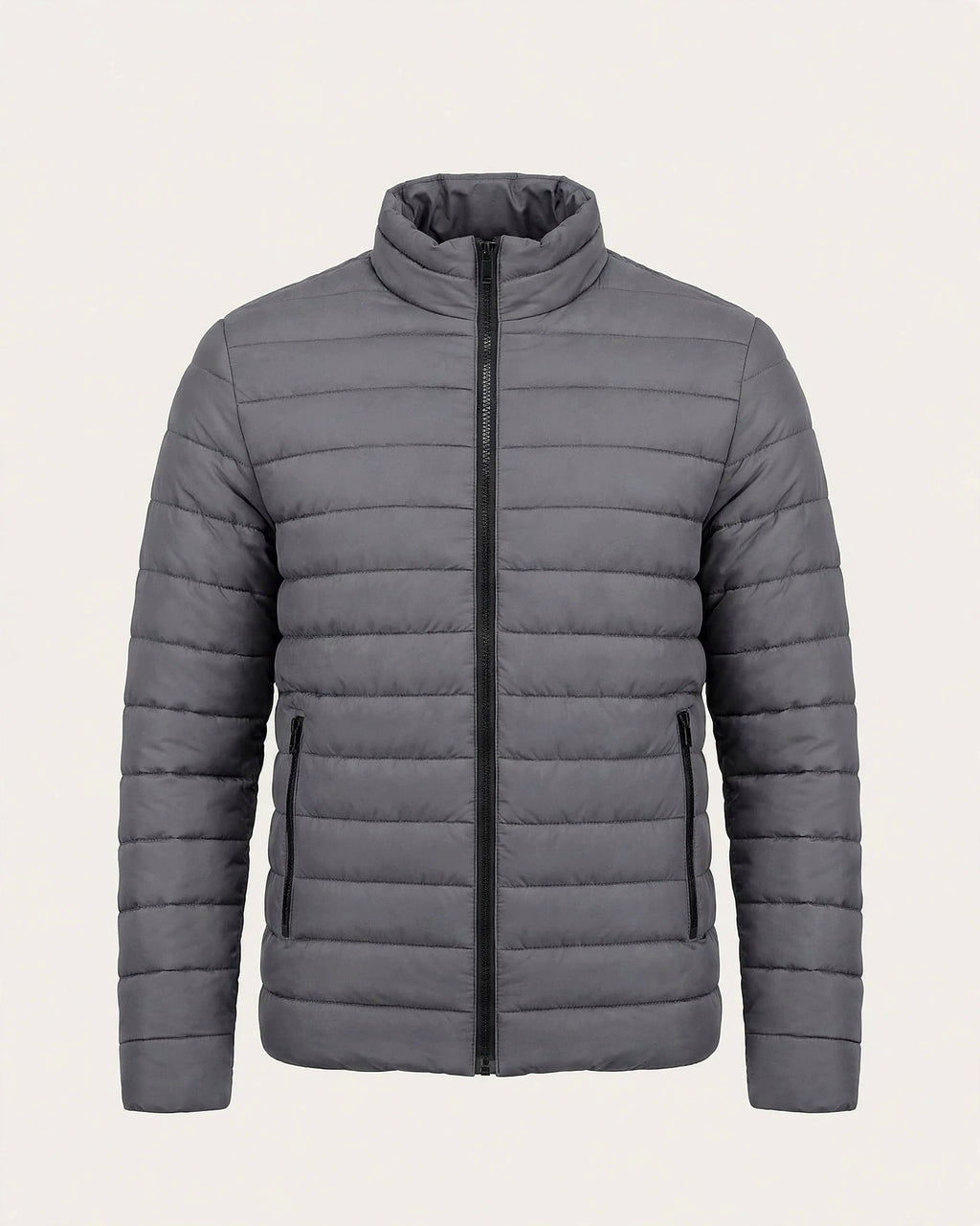Vellor Lightweight Puffer Grey, front view