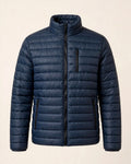 Vellor Lightweight Puffer Navy, front view