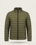 Vellor Lightweight Puffer Olive, front view