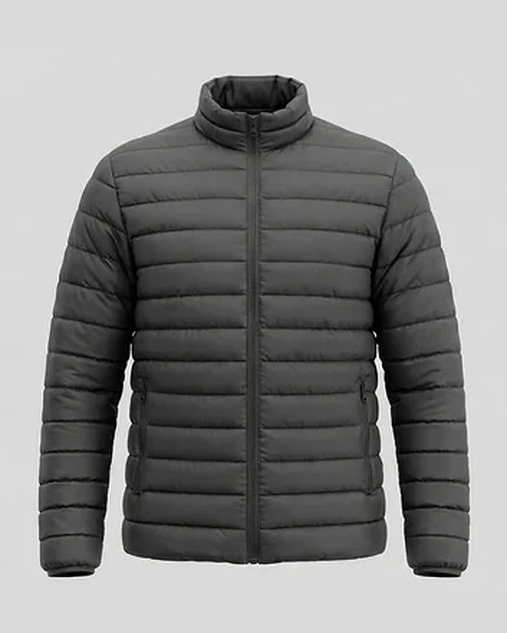 Vellor Lightweight Puffer Charcoal, real product photo